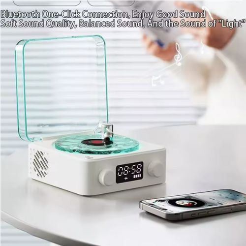 Retro Turntable Speaker